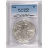 Image 1 : 2006 AMERICAN SILVER EAGLE, PCGS MS-70 PERFECT!
