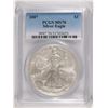 Image 1 : 2007 AMERICAN SILVER EAGLE, PCGS MS-70! PERFECT!