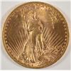 Image 1 : 1923 $20.00 GOLD ST GAUDENS, MS-64++ NICE LUSTRE, RARE IN THIS GRADE!