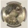 Image 3 : 1923 PEACE SILVER DOLLAR NGC MS-66 VERY NICE