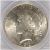 Image 2 : 1922 PEACE DOLLAR PCGS MS-62 HAS A CRACKED HOLDER