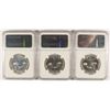 Image 2 : LOT OF ( 3 ) 1962 FRANKLIN HALF DOLLARS, NGC PROOF-66