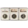 Image 1 : LOT OF ( 3 ) 1963 FRANKLIN HALF DOLLARS, (1) NGC PROOF-65 & (2) NGC PROOF-66