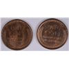 Image 2 : LOT OF ( 2 ) 1909-VDB BU LINCOLN CENTS