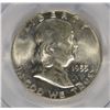 Image 2 : 1955 FRANKLIN HALF DOLLAR, PCGS MS-64 FBL
