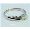 Image 2 : Diamond 0.13 ct Ring 14Kt White Gold 1.61 gr