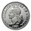 Image 2 : 1/4 oz Platinum Round - 1861 Confederate Cent Gem Proof NGC