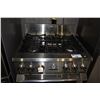 Image 2 : KEMORE PRO STAINLESS STEEL 4 BURNER GAS STOVE