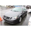 Image 1 : 2005 NISSAN ALTIMA S 4DR VIN # 1N4AL11D05C296412