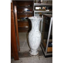 APPROX 3' TALL MARBLE VASE