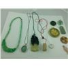 Image 1 : COLLECTION OF ASSORTED CARVED JADE PIECES