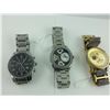 Image 1 : 3 MENS WRIST WATCHES; FOSSIL, VESTAL