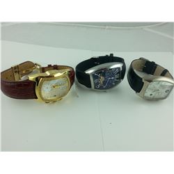 3 MENS WRIST WATCHES