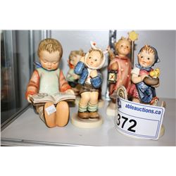 GROUP OF 5 HUMMEL FIGURINES