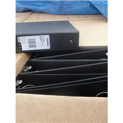 ONE PALLET LOT OF 28 BOXES OF 2" O-RING BINDERS