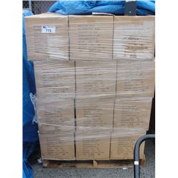 ONE PALLET LOT OF 24 BOXES OF HIGHMARK 3" O-RING BINDERS