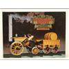 Image 1 : A Stevenson's Rocket 3.5 Inch Gauge Rail Steam Train Set, a G104 coach, a pair of points, and 25"...