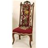 Image 1 : A Victorian Walnut Prie Dieu Chair, on cabriole legs  See illustration £100-150...