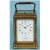 Image 1 : A Petit Sonnerie Carriage Clock, the 5.5 cm enamel dial signed J W Benson, 25 Old Bond Street, Lo...