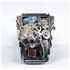 Image 2 : Navajo Old Pawn Sterling Turquoise Watch Band