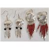 Image 2 : 5 Pr Native American Navajo Earrings