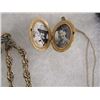 Image 3 : Estate Antique Jewelry and Compact Mirror