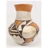 Image 1 : 1940-1950 Acoma pulled Spout Eagle Jar