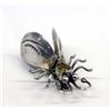 Image 3 : Navajo Old Pawn Sterling Tiger Eye Insect Pin