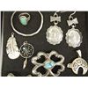 Image 2 : Collection of Navajo Sterling Jewelry Multi-Stone