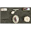 Image 2 : 20 Navajo & Zuni Sterling Silver Multi Stone Rings