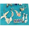 Image 4 : Collection of Costume Jewelry, Some Sterling