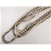 Image 2 : Collection of 4 Strands of  Silver Beads