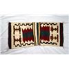 Image 2 : 1940-1950 Navajo Postage Stamp Textile Rug
