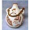 Image 2 : 1992 Jemez Carved Pottery Canteen by I. Pecos