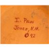 Image 3 : 1992 Jemez Carved Pottery Canteen by I. Pecos
