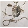 Image 2 : Navajo Sterling Silver & Opal Jewelry Set