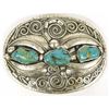 Image 1 : Mexican Turquoise Belt Buckle