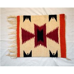 1940 Traditional Navajo Bird Pattern Textile Rug