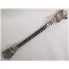 Image 3 : Navajo Sterling Turquoise Watch Band - L. Maloney