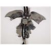 Image 4 : Dynamic Zuni Nickel Silver Eagle Dancer Bolo Tie