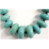 Image 2 : Navajo Style Turquoise Rondelle Bead Necklace