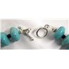 Image 3 : Navajo Style Turquoise Rondelle Bead Necklace