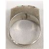 Image 2 : Zuni Sterling Silver Opal Channel Inlay Ring