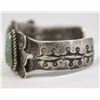 Image 2 : Navajo Old Pawn Sterling Turquoise Bracelet