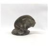 Image 1 : Inuit Eskimo Soapstone Otter  Carving by Elais