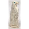 Image 2 : Zuni Carved Bone Eagle Fetish by Garrick Weeka
