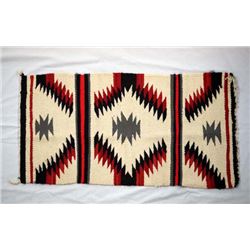 Navajo Serrated Diamond Textile Rug