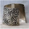 Image 2 : Large Silver Plate Cuff Bracelet