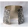 Image 3 : Large Silver Plate Cuff Bracelet
