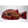 Image 2 : Northwest Coast Carved Wooden Fish
